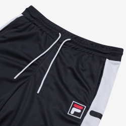 Fila Regular Fit B.B Logo Series Coloring - Naisten Shortsit - Mustat | FI-25955